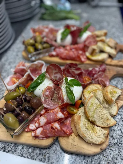 Meat platter selection