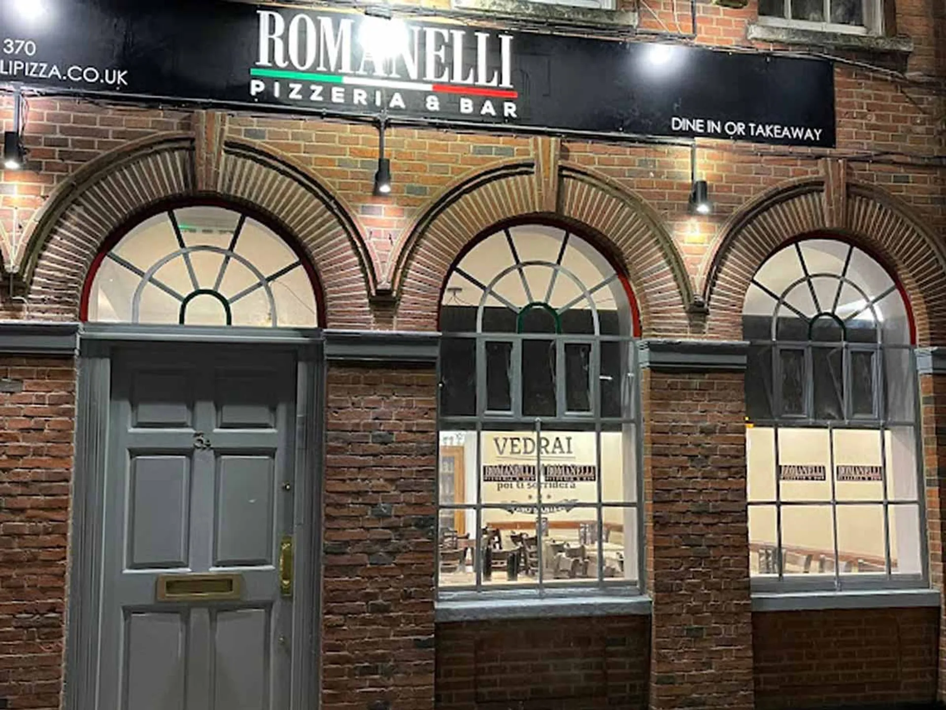 Romanelli restaurant exterior